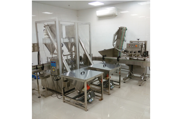 factory price automatic spice powder / onion powder filling machine