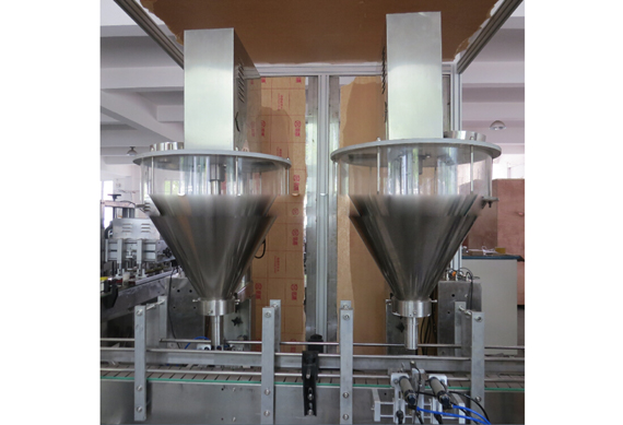 Automatic dry Powder filling machine by auger with dust collector