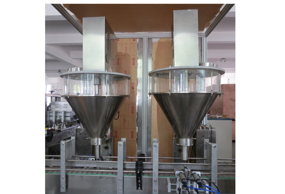 CE standard dry vegetable powder bottle filler machine