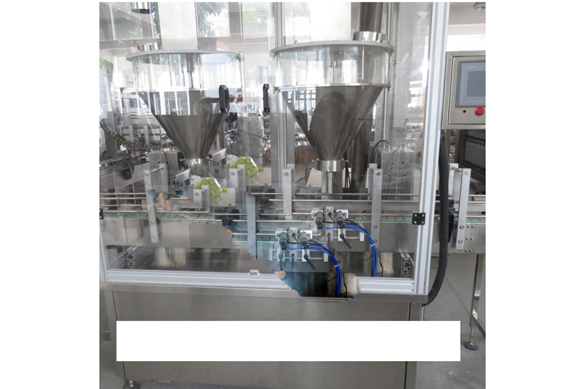 CE standard dry vegetable powder bottle filler machine