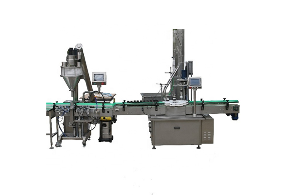 automatic powder filler machine with video