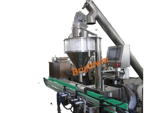 automatic powder filler machine with video