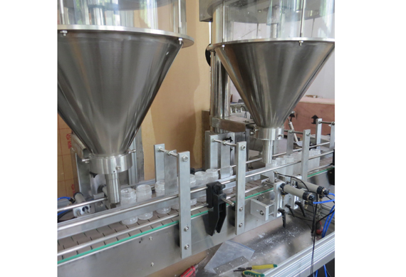 automatic cosmetic powder filling machine