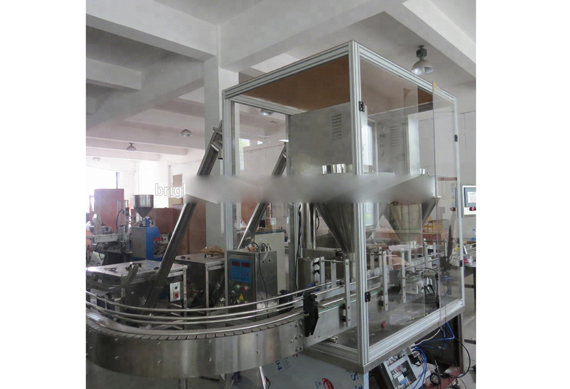 automatic bottle jar powder filler capper and labeler machine spice powder packing filling capping machine