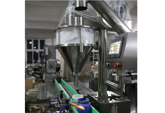 Milk powder automatic filling and capping machine