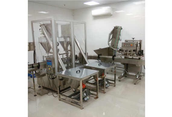 Automatic Seafood seasoning auger powder filling machine