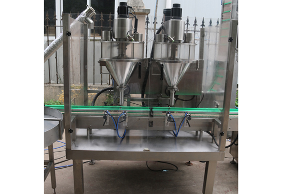 Manufacturer direct sale automatic high speed pet bottle powder filling machine tooth powder filling machine with video