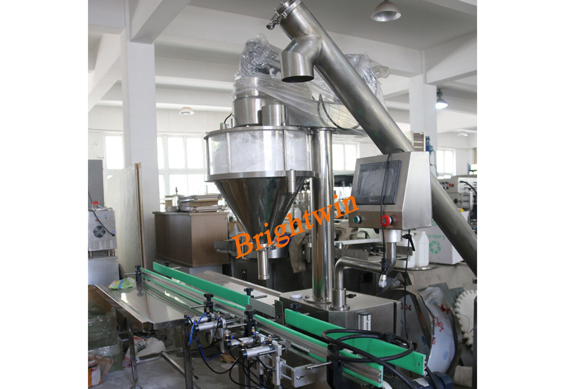 automatic soy sauce powder auger filling and capping machine