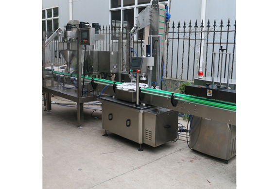 Manufacturer direct sale high quality automatic powder filling packing machine small powder filling line with video