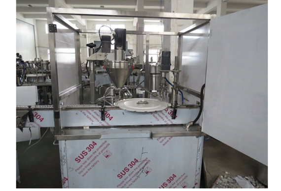 automatic talc powder filling machine