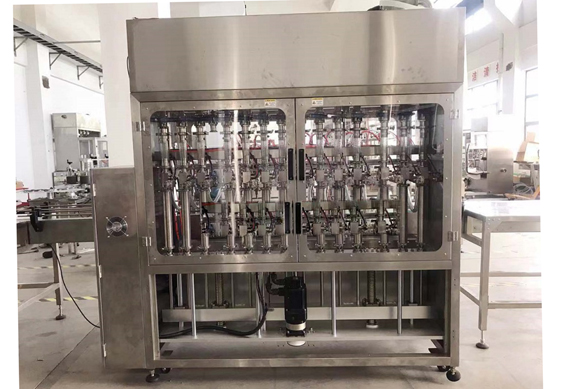 factory price automatic liquid soap/detergent bottle filling capping machine