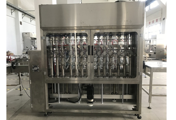 Automatic remoulade plastic bottles filling capping labelling machine