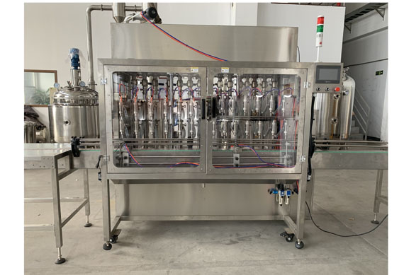 Soy sauce filling machine for food industrial