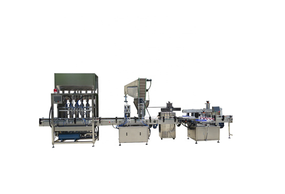 Manufacturer sale pepper paste filling capping machine for round bottle