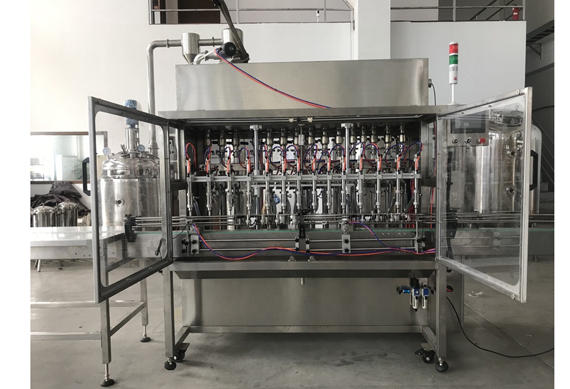 Manufacturer sale pepper paste filling capping machine for round bottle