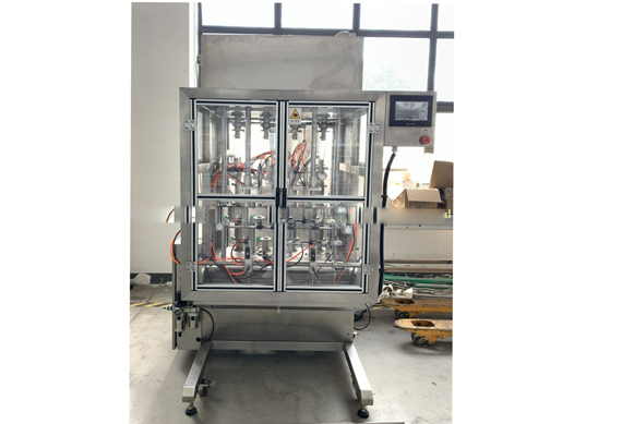 automatic pneumatic liquid dispensing detergent filling equipment