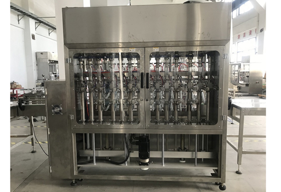 Automatic liquid soap bottling machine