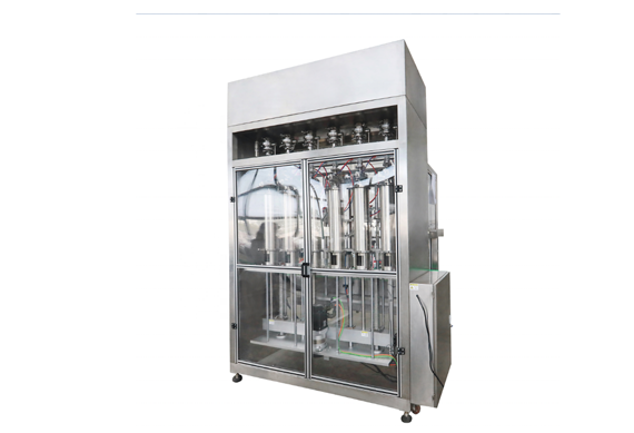 Food Application and Cartons Packaging Type Piston Liquid Filling Machine