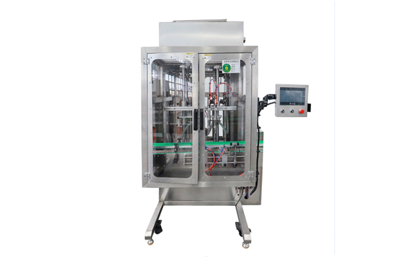 Made in China Automatic Head Bottle Filling Machine 1L - 5L Liquid Filler machine