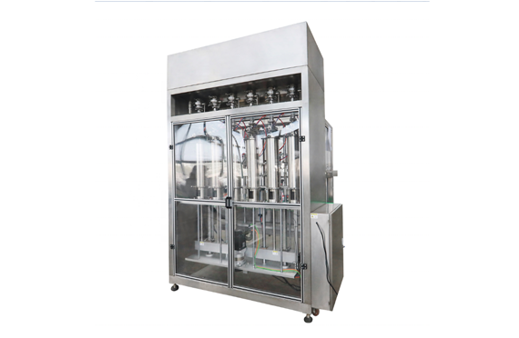 Made in China Automatic Head Bottle Filling Machine 1L - 5L Liquid Filler machine