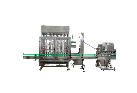 Pneumatic Driven Type and Glass Packaging Material filling machine