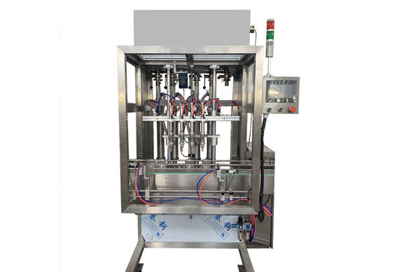 Double nozzles small scale curry sauce paste filling machine